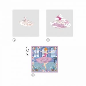 Atelier creativ cu hartie plisata Dansatoare image 2