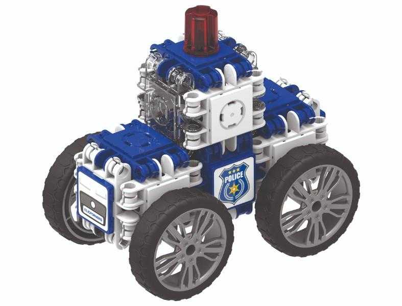 Set de construit Clicformers-Politie, 72 piese image 2