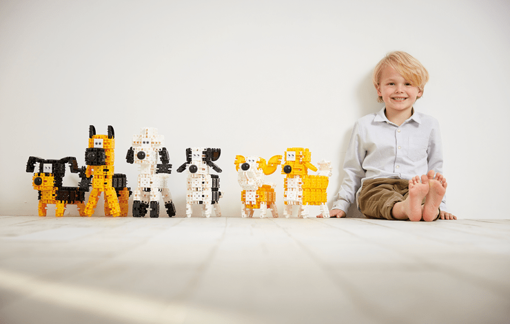 Set de construit Clicformers-Animale prietenoase, 79 piese image 6