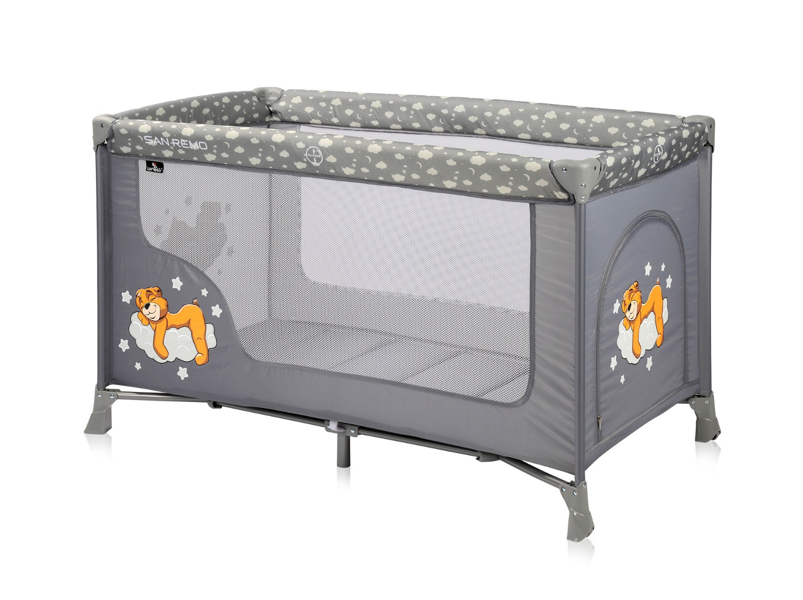 Patut pliabil, SR1, 1 nivel, Grey Clouds