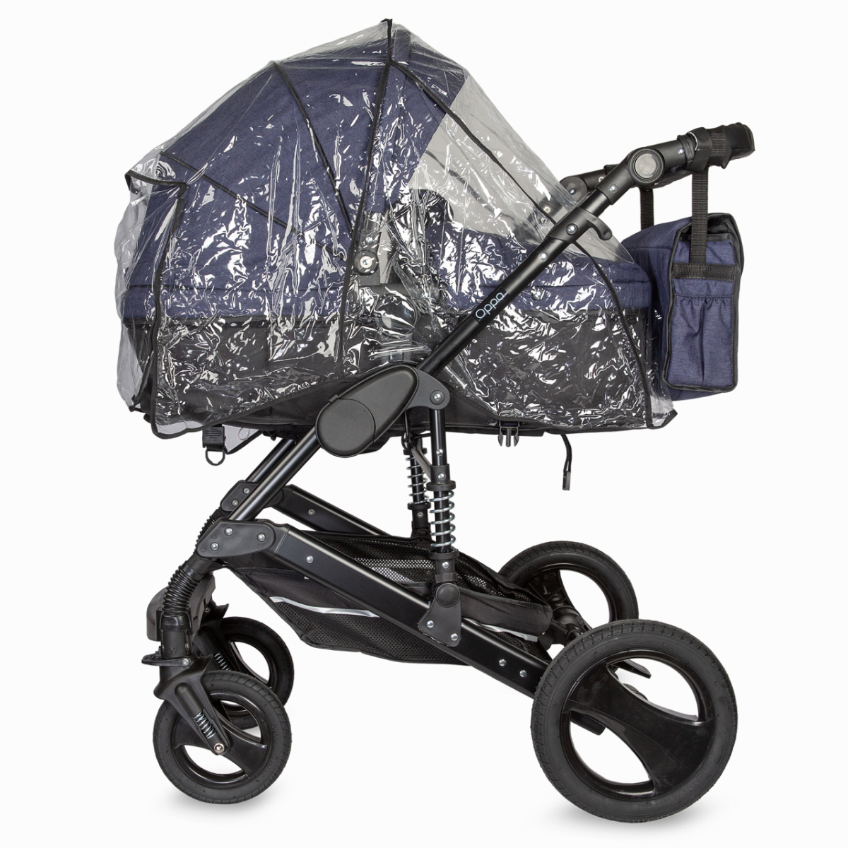 Carucior transformabil 2 in 1 Coccolle Oppa Albastru image 2