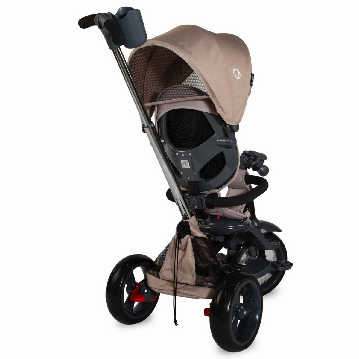Tricicleta multifunctionala 4in1 cu sezut reversibil Coccolle Velo Bej image 1