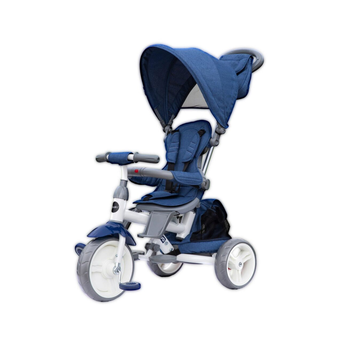 Tricicleta cu sezut reversibil Coccolle Evo (2019) Albastru