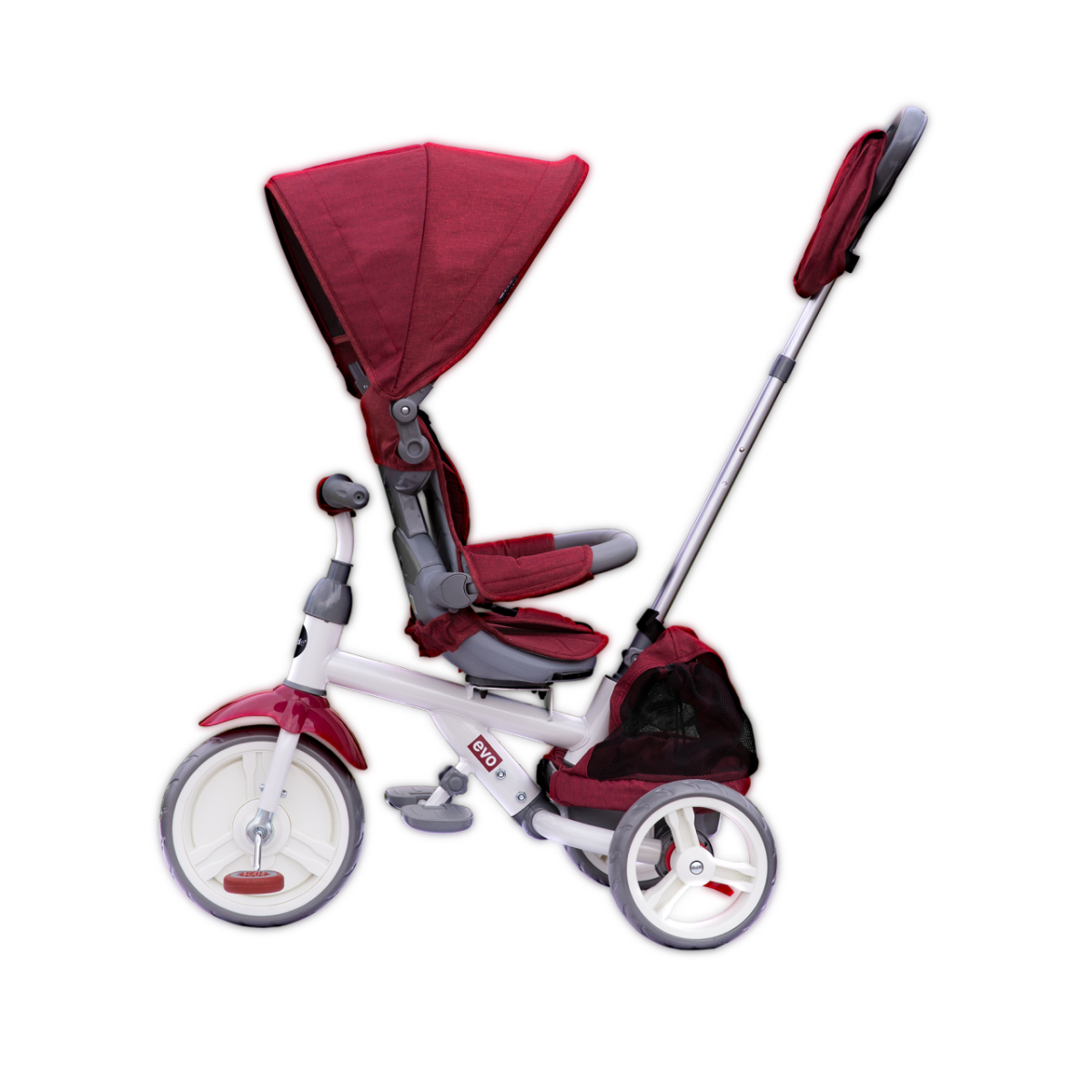 Tricicleta cu sezut reversibil Coccolle Evo (2019) Visiniu image 4