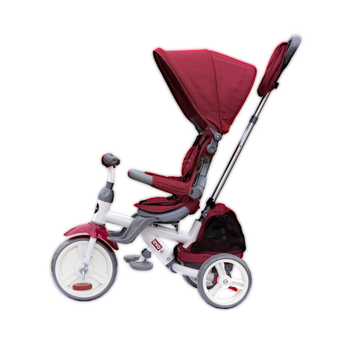 Tricicleta cu sezut reversibil Coccolle Evo (2019) Visiniu image 6