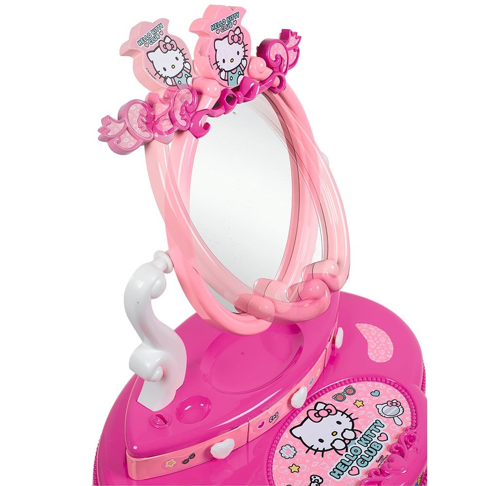Jucarie Smoby Masuta de machiaj Hello Kitty Hairdresser 2 in 1 image 3