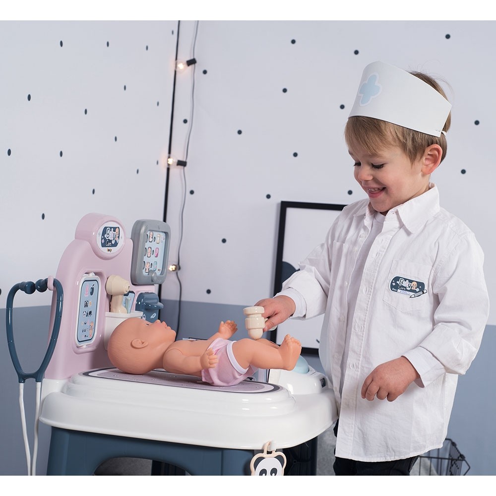Centru de ingrijire pentru papusi Smoby Baby Care Center cu papusa si accesorii image 13