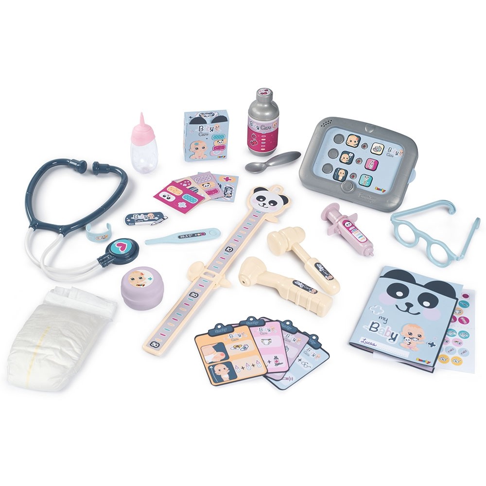 Centru de ingrijire pentru papusi Smoby Baby Care Center cu papusa si accesorii image 24