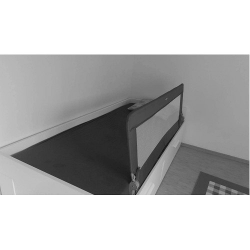 Protectie pat rabatabila pentru somiera adancita 150 cm alb image 1