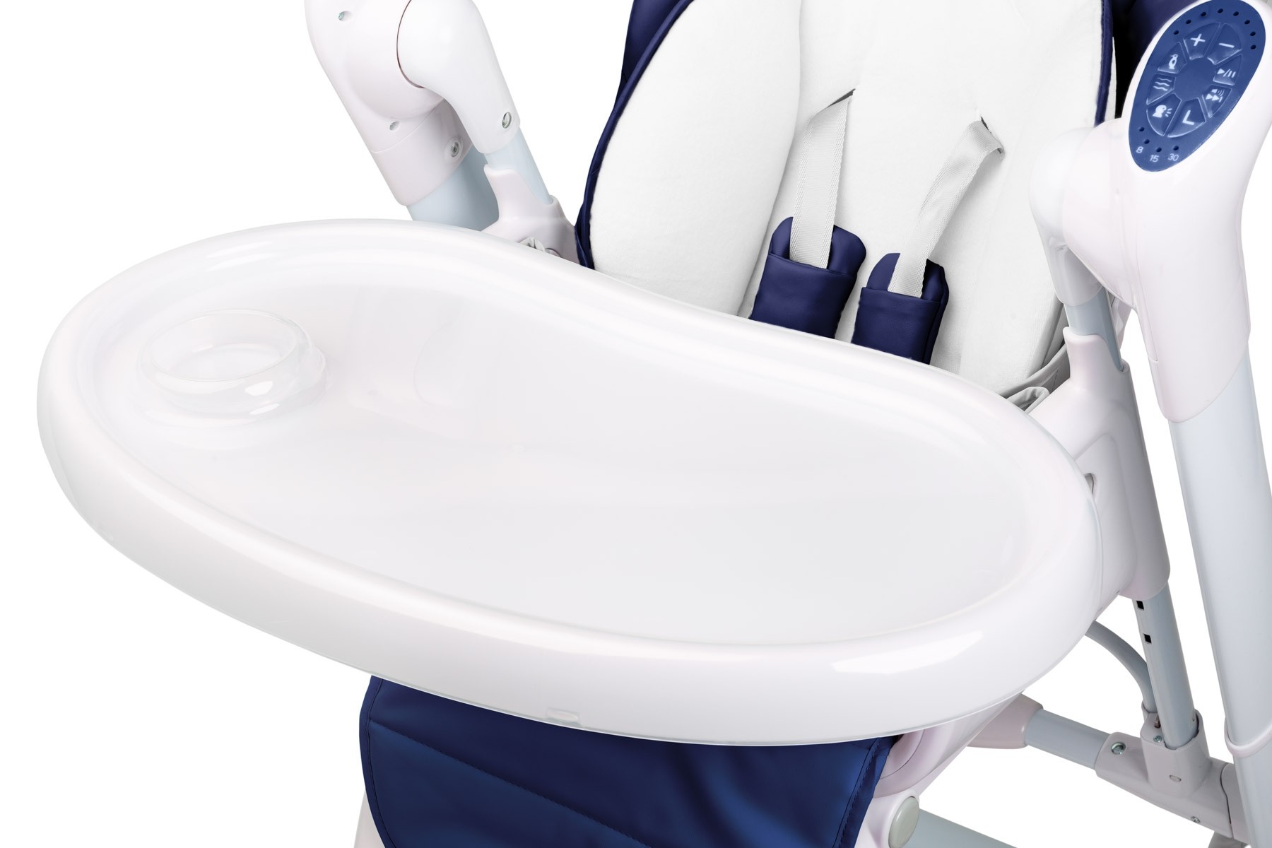 Scaun de masa cu leagan electric Caretero INDIGO 2 in 1 Navy image 5