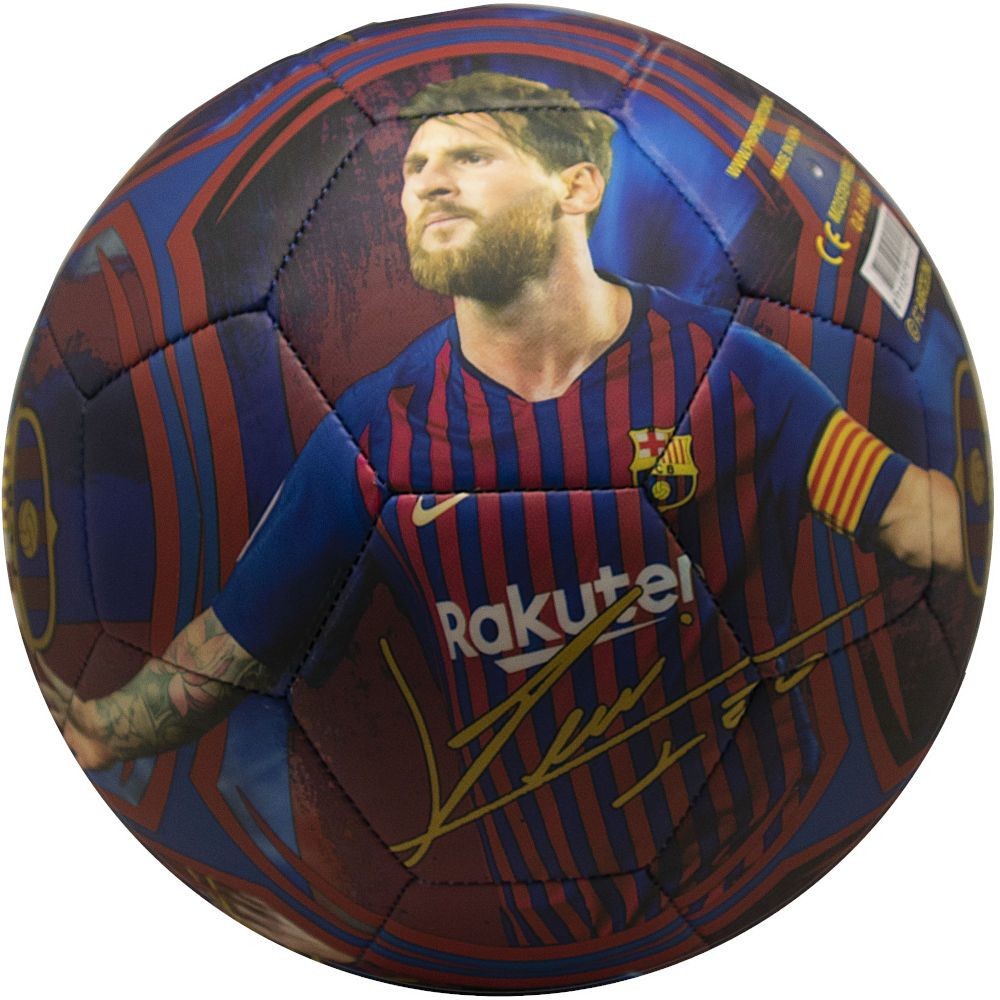 Minge de fotbal FC Barcelona MESSI  marimea 5 '18/'19 mata