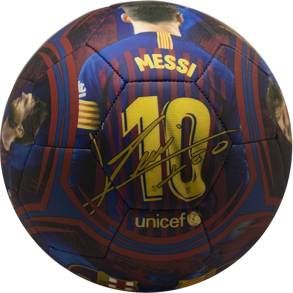 Minge de fotbal FC Barcelona MESSI  marimea 5 '18/'19 mata image 1