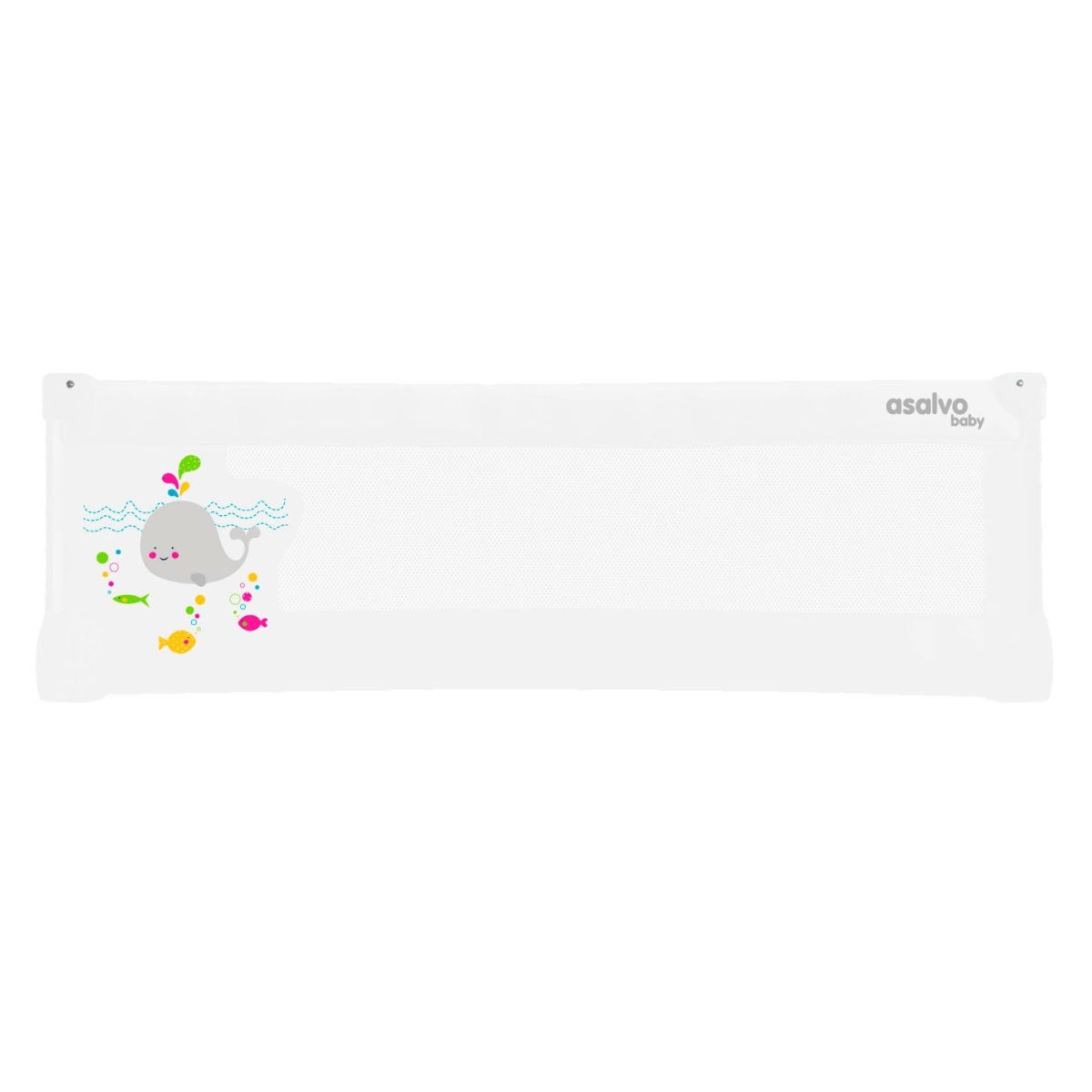 Balustrada de protectie pentru pat 150 cm Asalvo BED RAIL White Whale