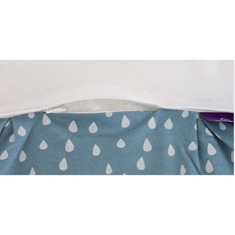 Sac de dormit Drops Ocean Blue - 80/86 cm image 3