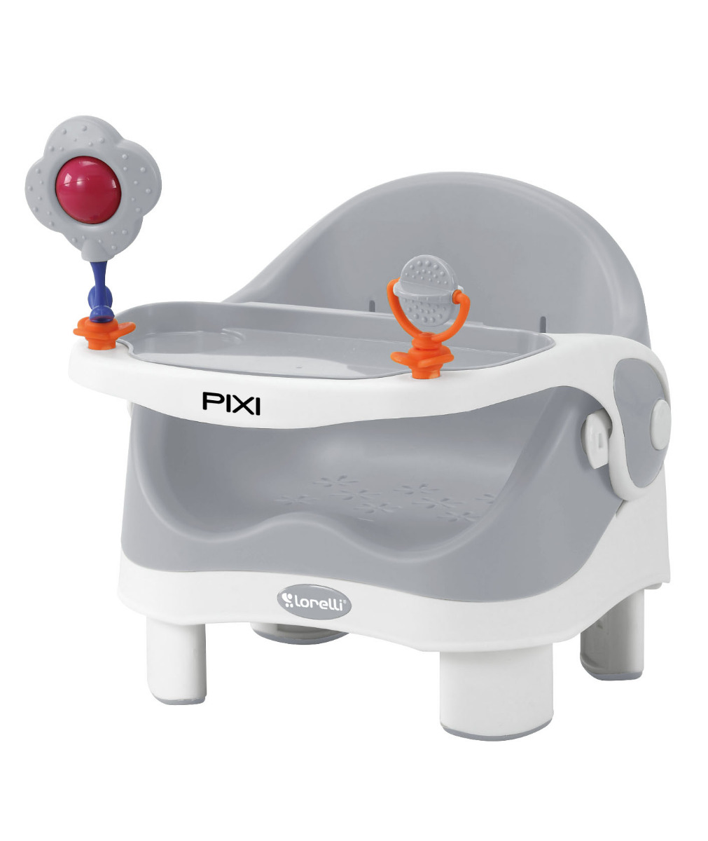 Scaun de masa, Pixi, Booster, Grey & White