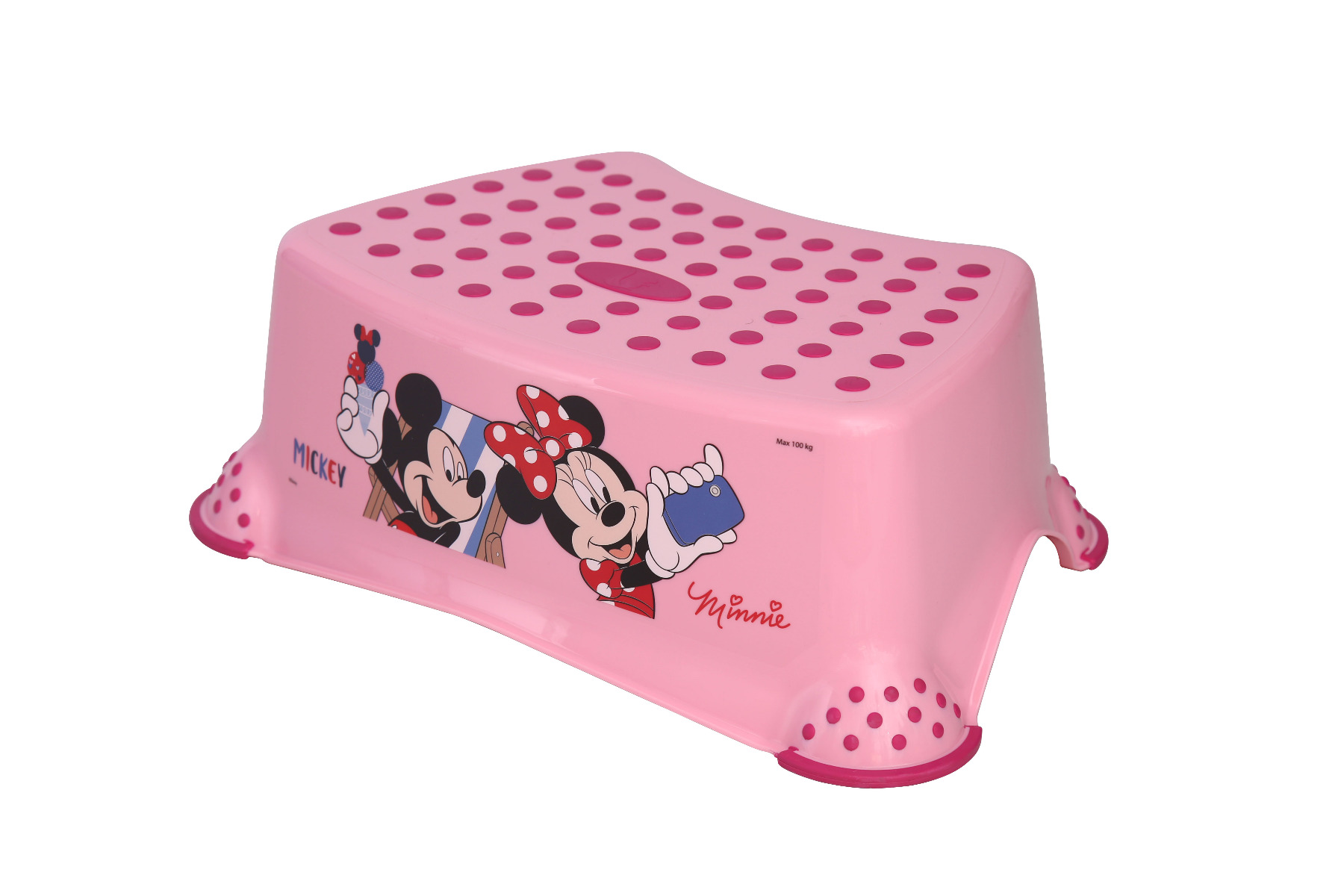 Inaltator baie, antiderapant, Disney Minnie, Pink