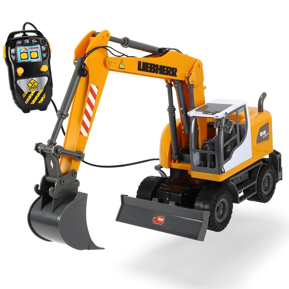 Excavator Dickie Toys Liebherr cu telecomanda