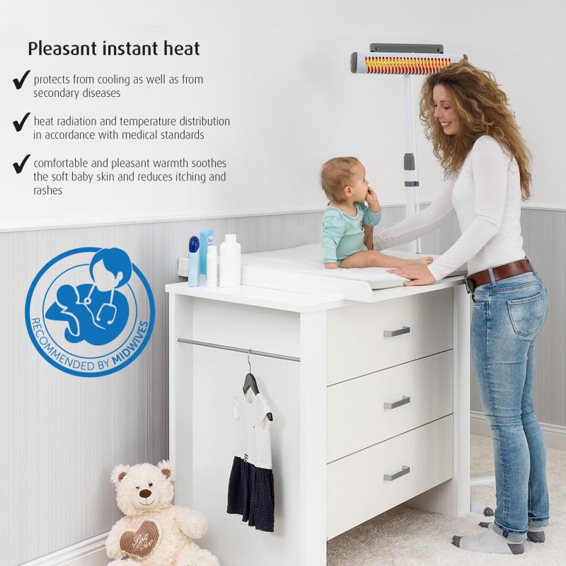 Incalzitor pentru masa de infasat bebelusul REER EasyHeat Flex  image 6