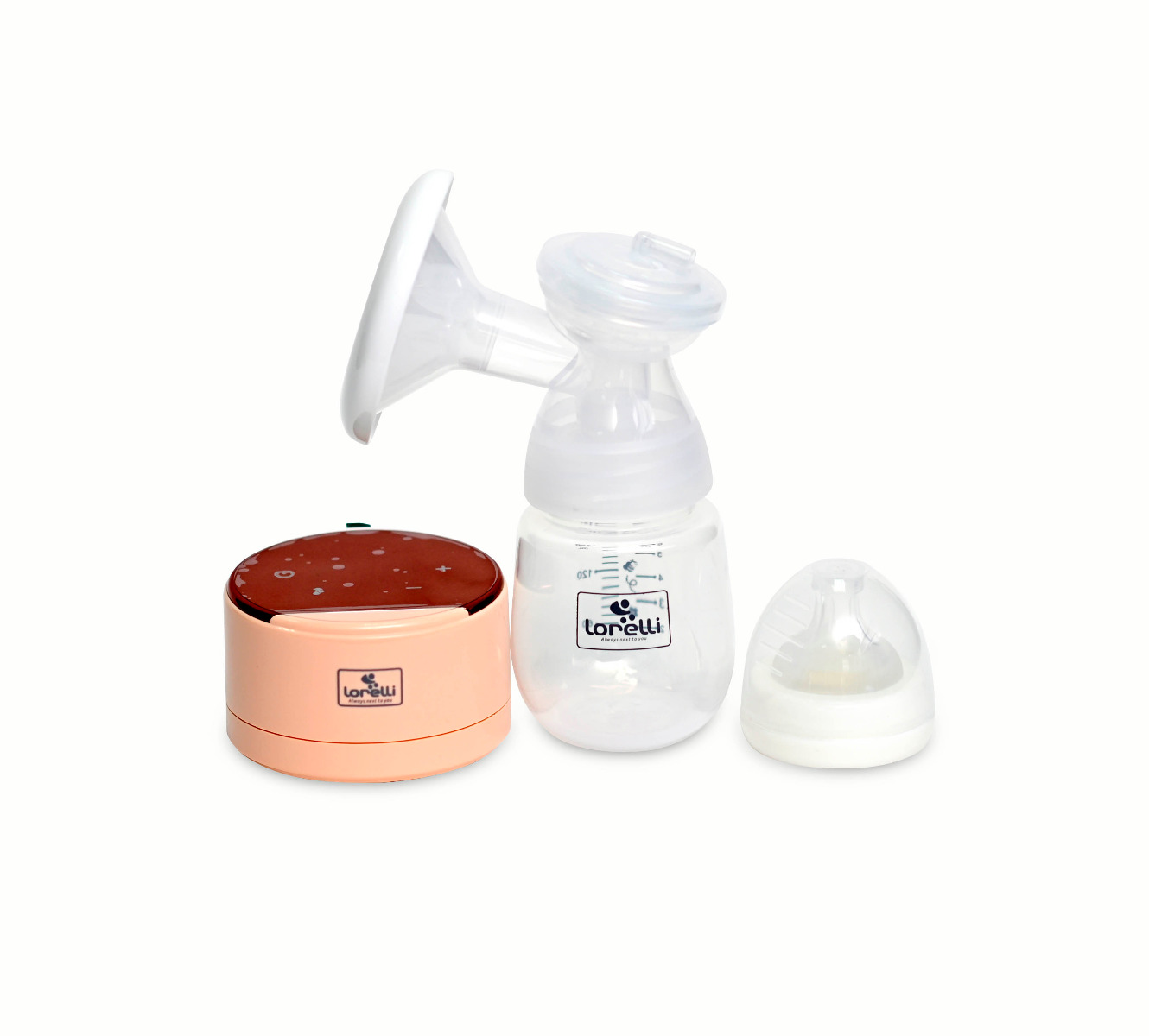 Pompa de san electrica, Daily Comfort, LED touch screen, 3 moduri de functionare, Pink