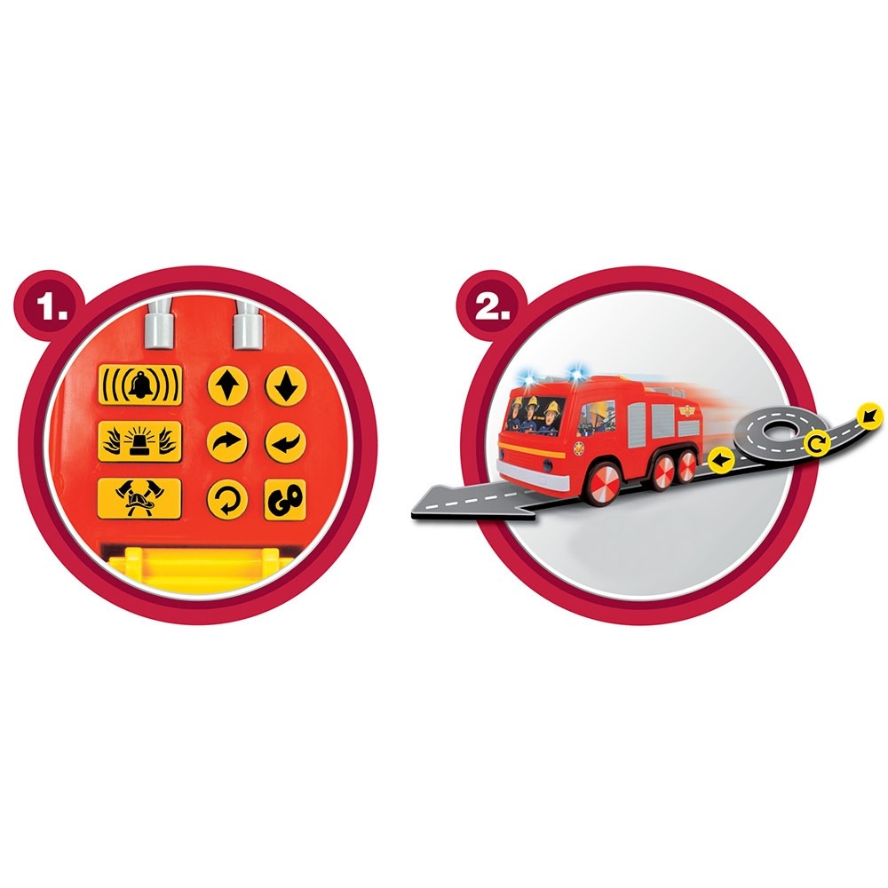 Masina de pompieri Dickie Toys Fireman Sam Super Tech Jupiter image 3