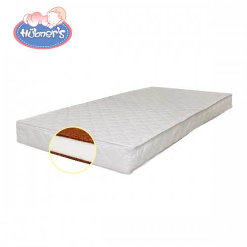 Saltea pentru copii Hubners Cocos Confort II 120x60x12 cm image 1