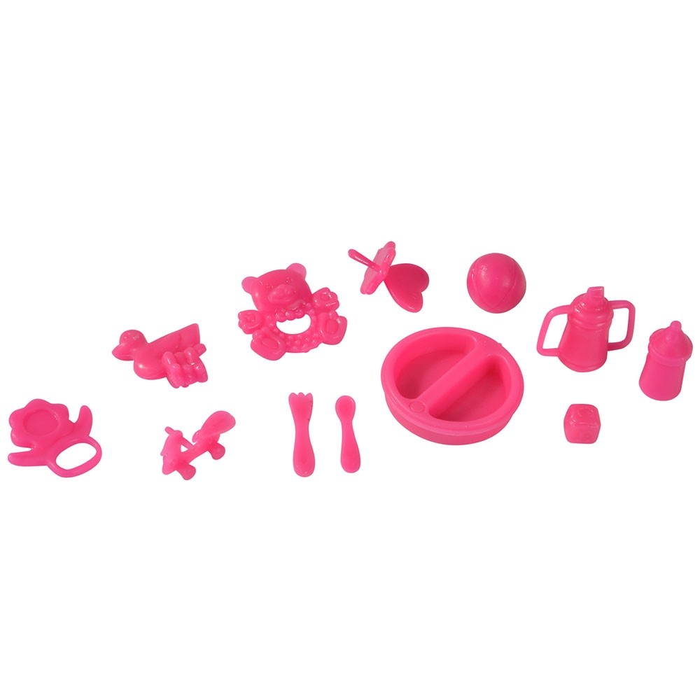 Papusa Simba Steffi Love Baby Walk 29 cm mov cu carucior si accesorii image 1