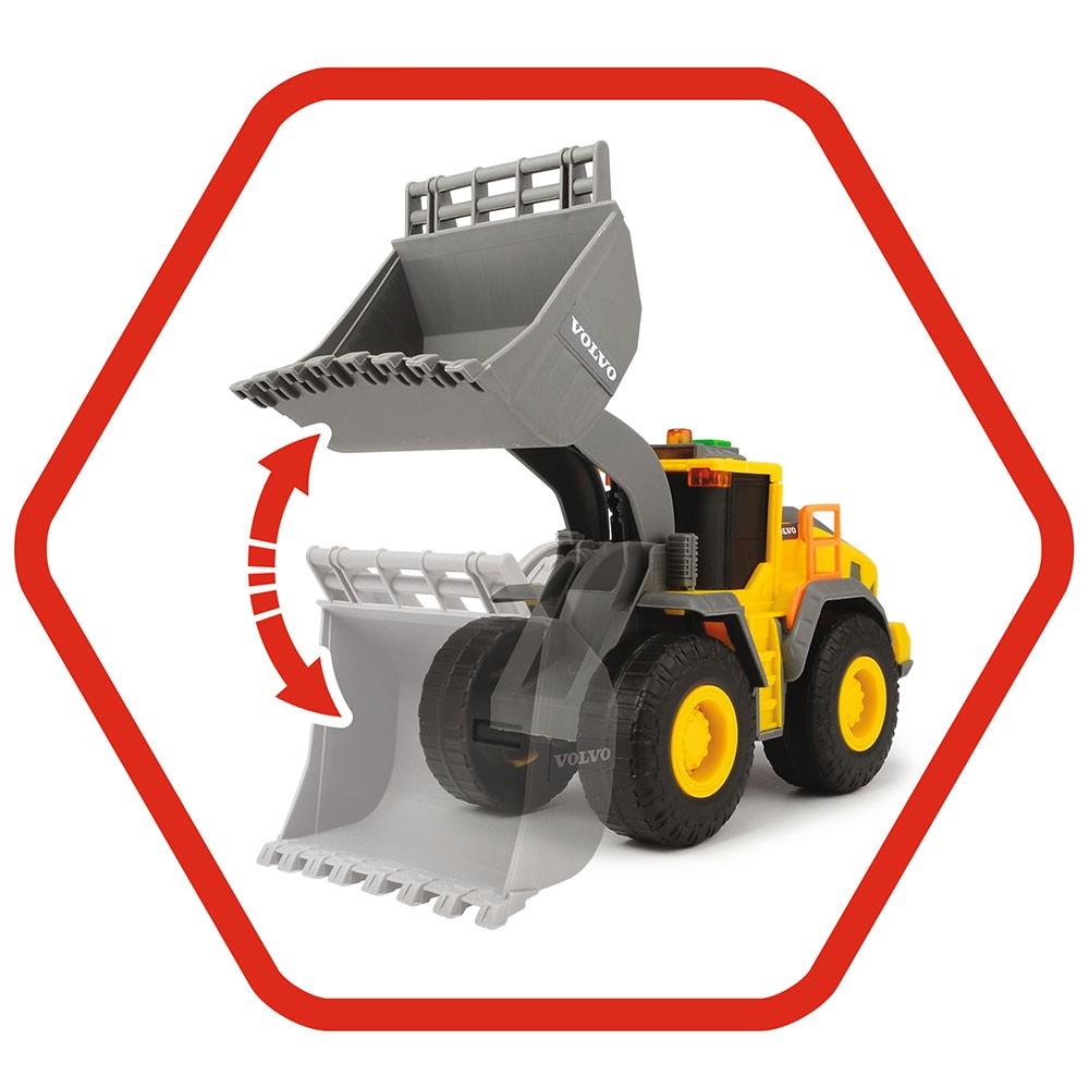 Buldozer Dickie Toys Volvo Wheel Loader image 6