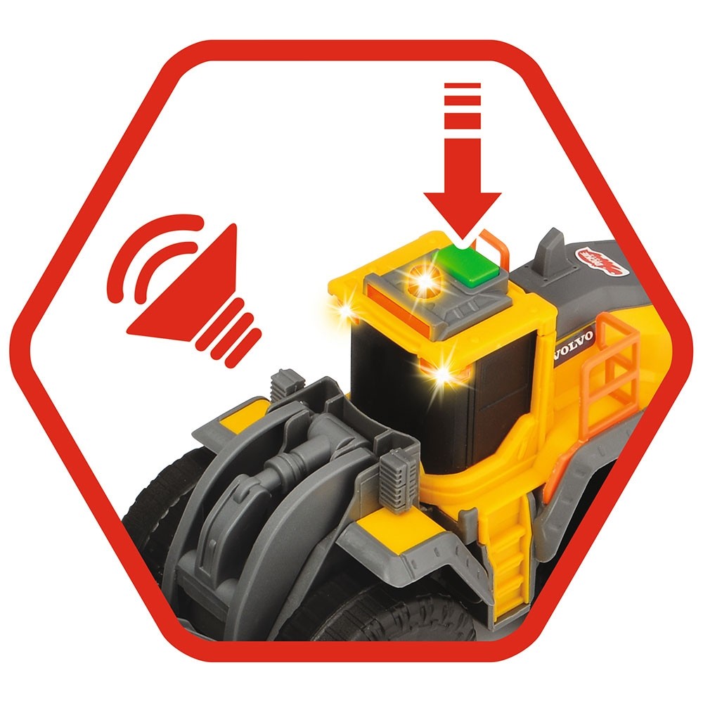 Buldozer Dickie Toys Volvo Wheel Loader image 7