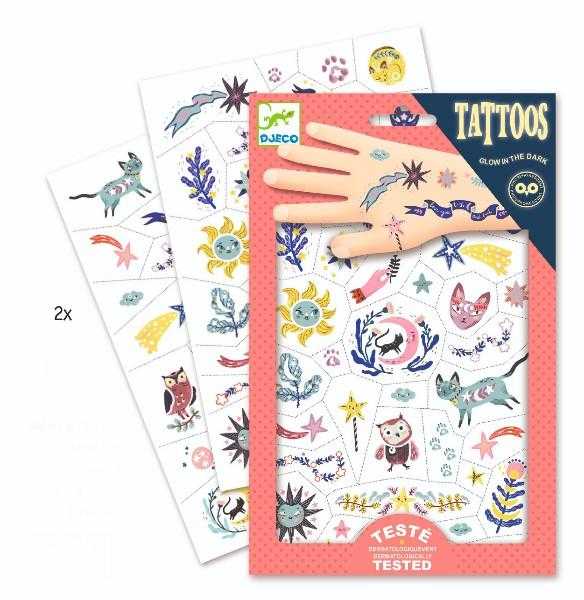 Tatuaje Djeco fluorescente, Vise frumoase