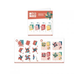 Set DIY Djeco, moristi de vant, modele cu flori image 4