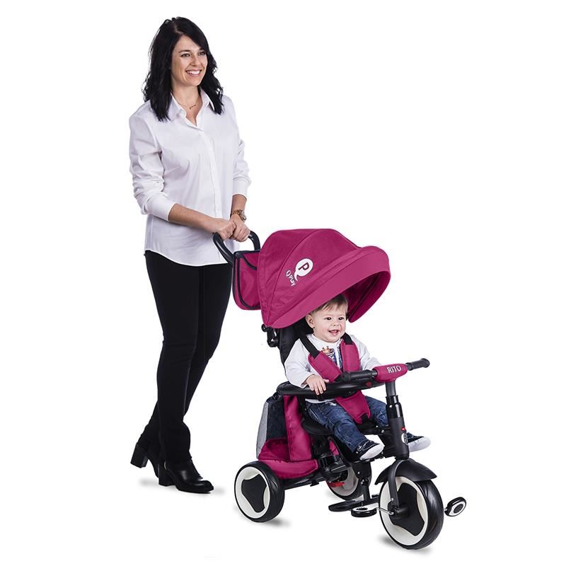 Tricicleta pliabila Qplay Rito PLUS Violet image 1