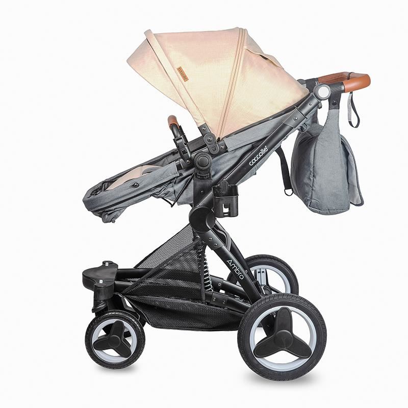 Carucior transformabil 3in1 Coccolle Ambra Safari Beige 2021 image 5
