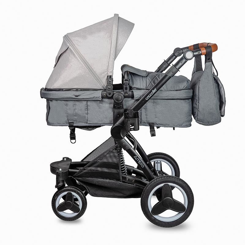 Carucior transformabil 3in1 Coccolle Ambra Urban Grey 2021 image 3