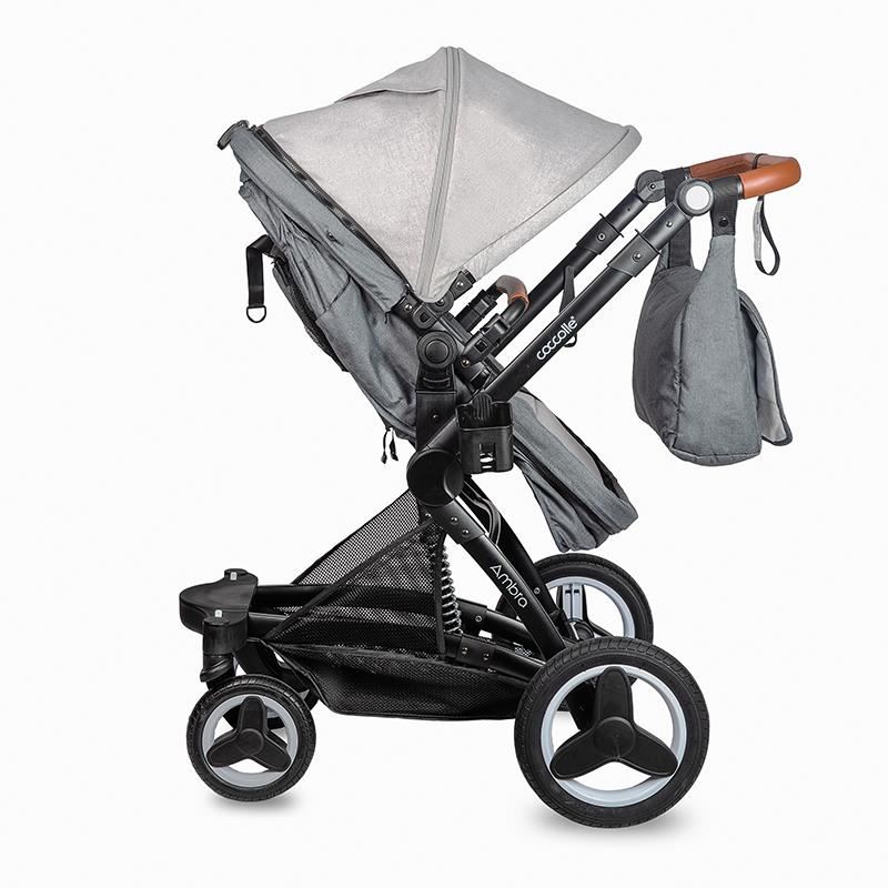 Carucior transformabil 3in1 Coccolle Ambra Urban Grey 2021 image 4