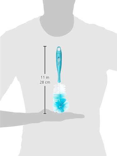Badabulle - Perie biberoane 2 in 1 Blue image 2