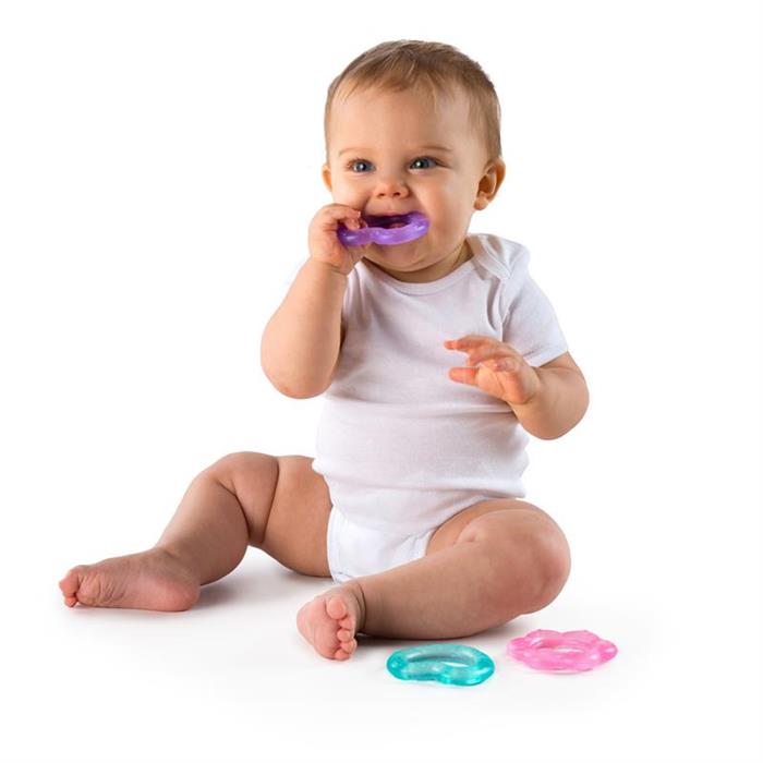 Bright Starts - Set jucarii pentru dentitie Chill & Teethe Pink image 3