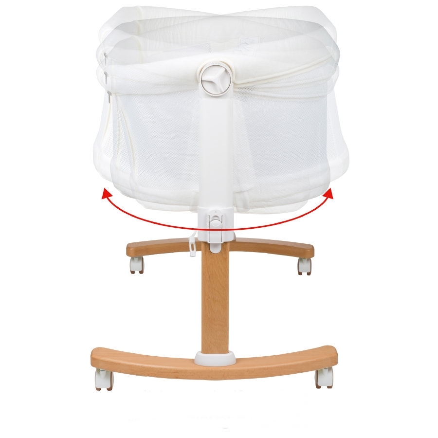 BabyGo - Patut co-sleeper 2 in 1 Amila, Creme image 3