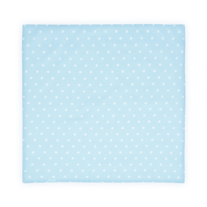 Scutec pled din muselina 80x80 cm, Blue
