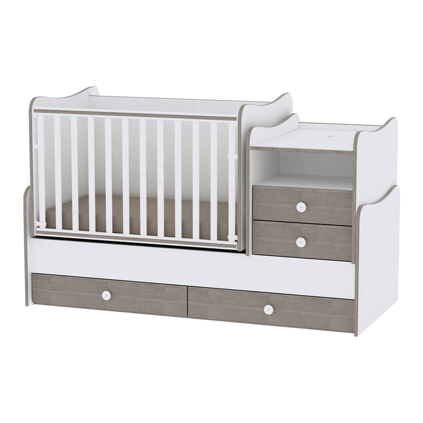 Mobilier COMBO, White & Coffee