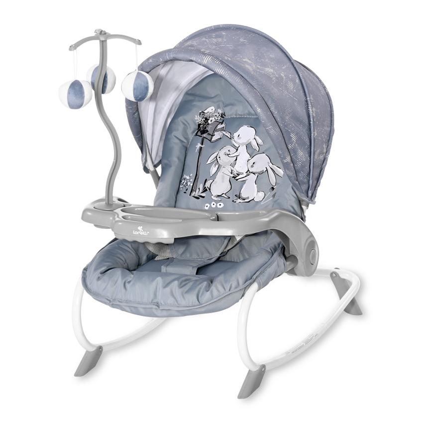 Fotoliu balansoar Dream Time, Silver Blue Rabbits image 6