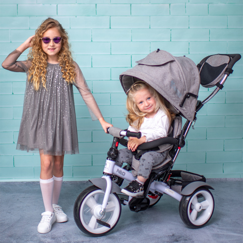 Tricicleta NEO EVA Wheels, Green Luxe
