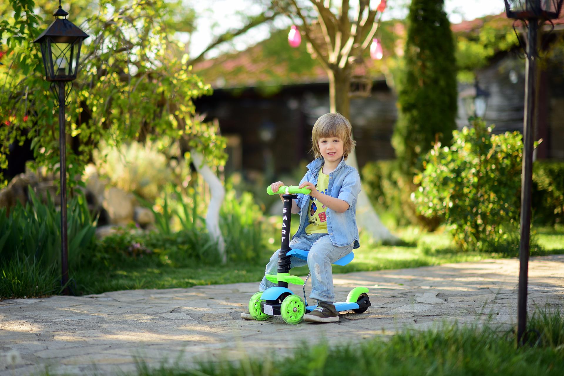 Trotineta pentru copii Smart, Blue image 6