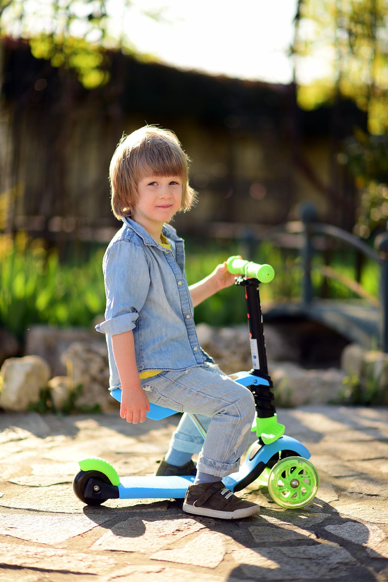Trotineta pentru copii Smart, Blue image 11