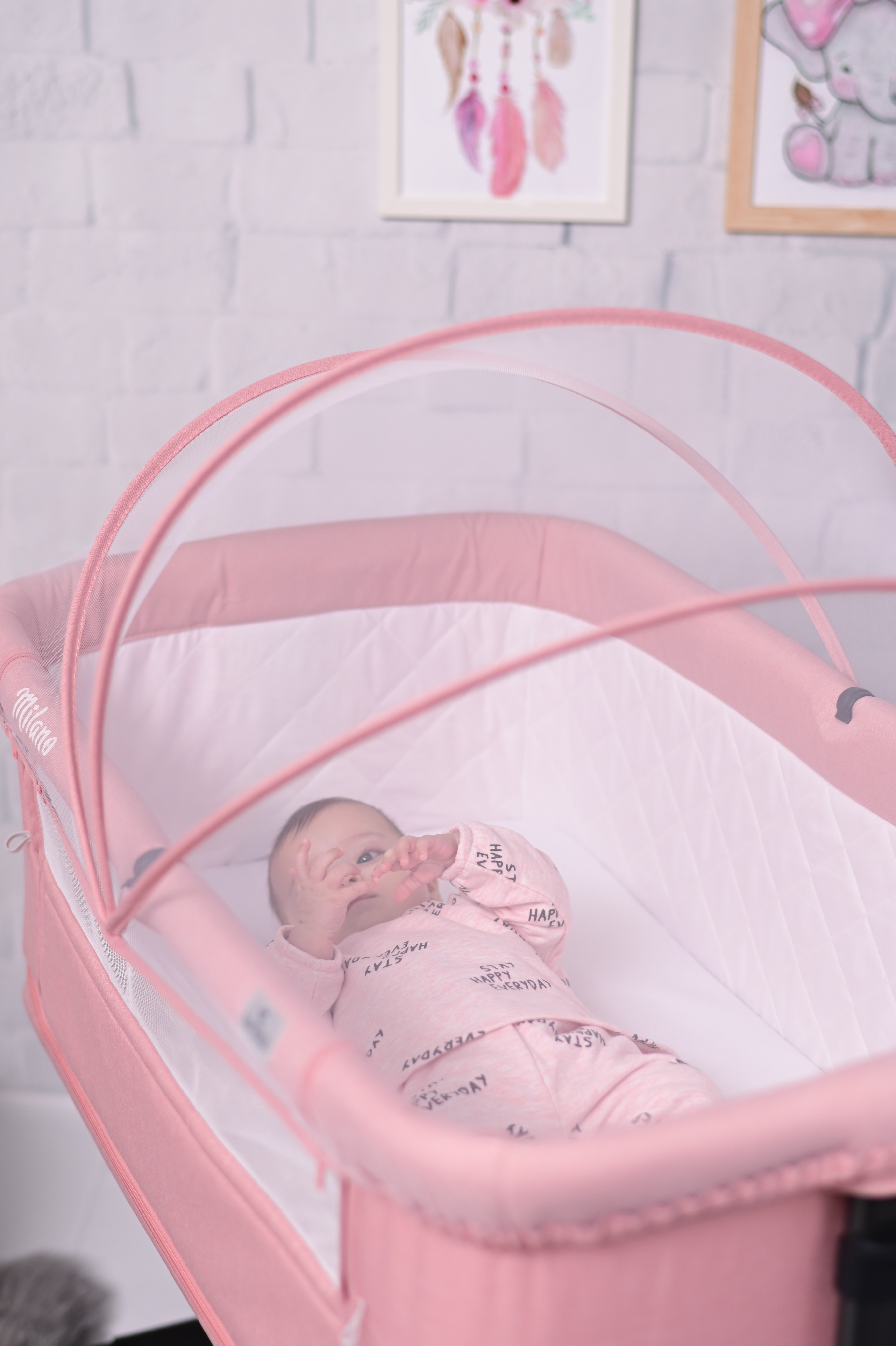 Patut 2 in 1 Co Sleeper, Milano, Beige image 11