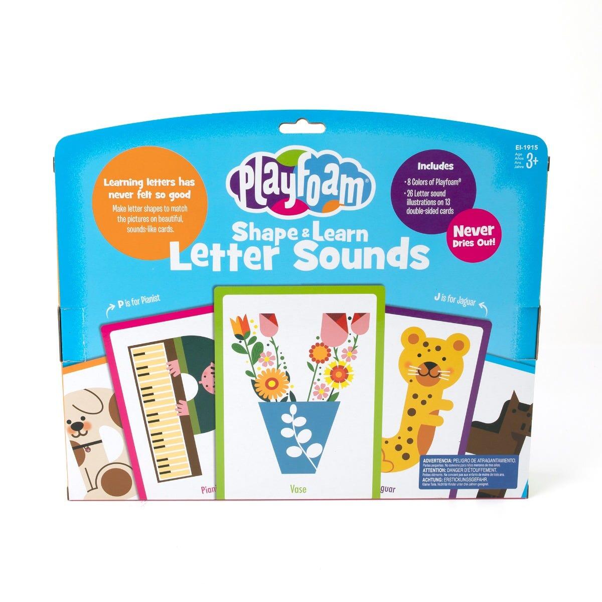 Spuma de modelat Playfoam™ - Invatam alfabetul image 3