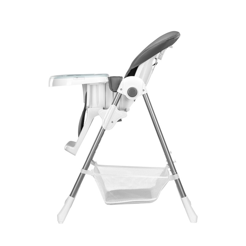 Lionelo - Scaun de masa Reglabil Linn Plus din Metal, Gri image 9