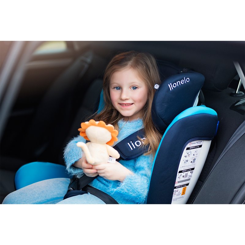 Lionelo - Scaun auto Bastiaan Pozitie de somn, Rotire 360 grade, 0-36 Kg, cu Isofix, Gri image 22
