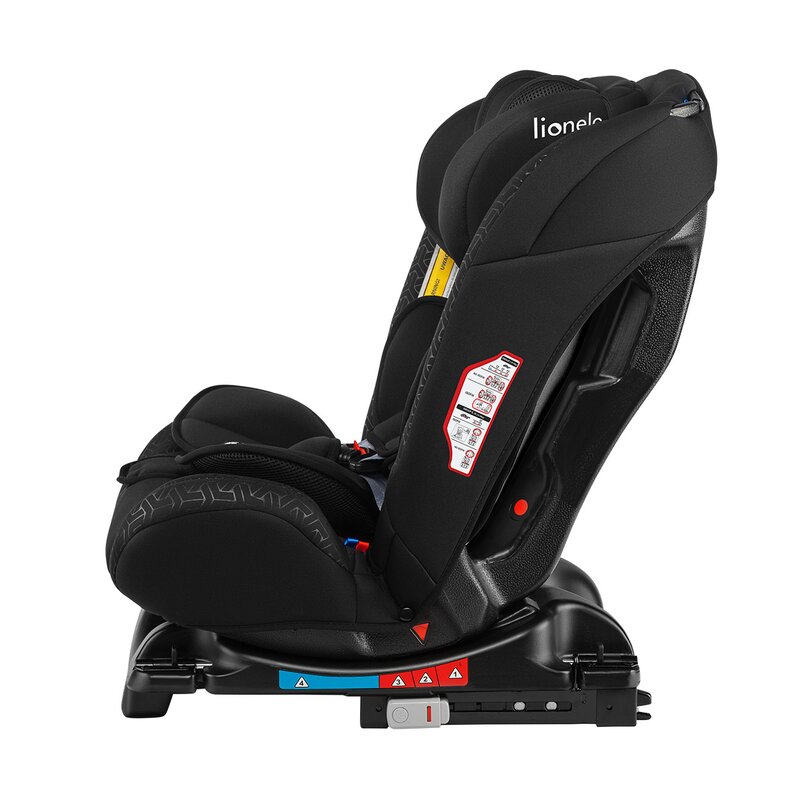 Lionelo - Scaun auto Sander Spatar reglabil, Pozitie de somn, 0-36 Kg, cu Isofix, Negru image 7