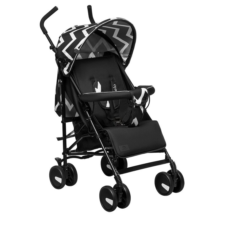 Lionelo - Carucior sport Elia Oslo Cu accesorii, Negru image 5