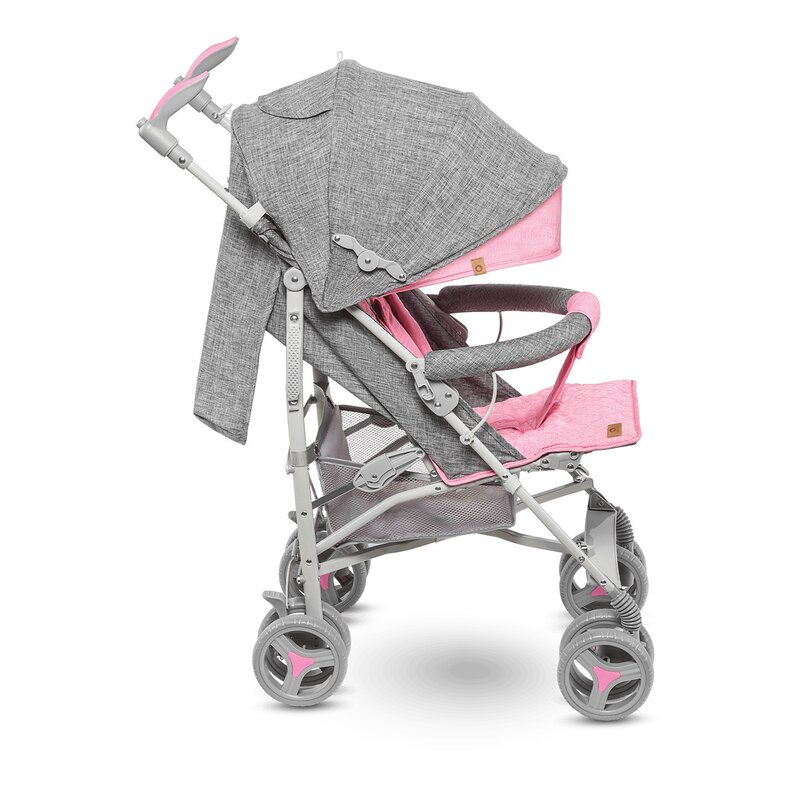 Lionelo - Carucior sport Irma Cu accesorii, Roz image 8